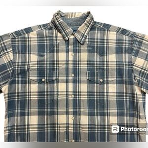 Wrangler Plaid Shirt with Pearl Snaps